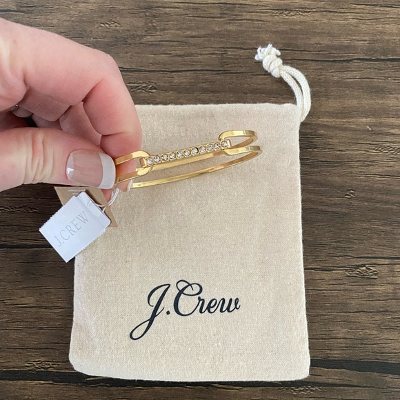 J. Crew Charlotte U Bangle Bracelet - Picture 8 of 13